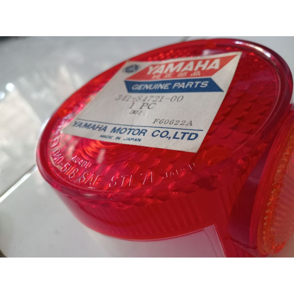 mika stoplamp, rd 125 , RX 125 twin, gt 80, dt 100b , XS 650, original baru