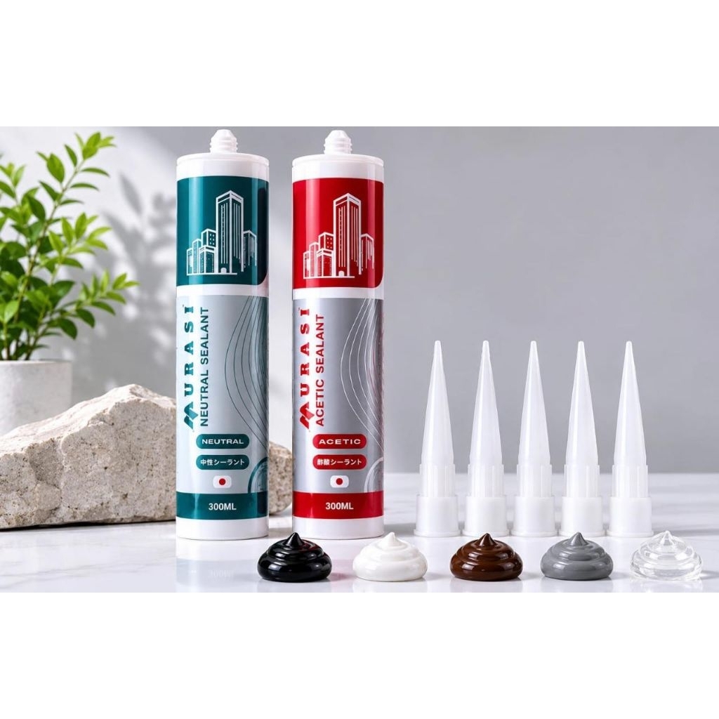 Lem Silikon Sealant Netral / Lem Sealant Neutral / Lem Kaca