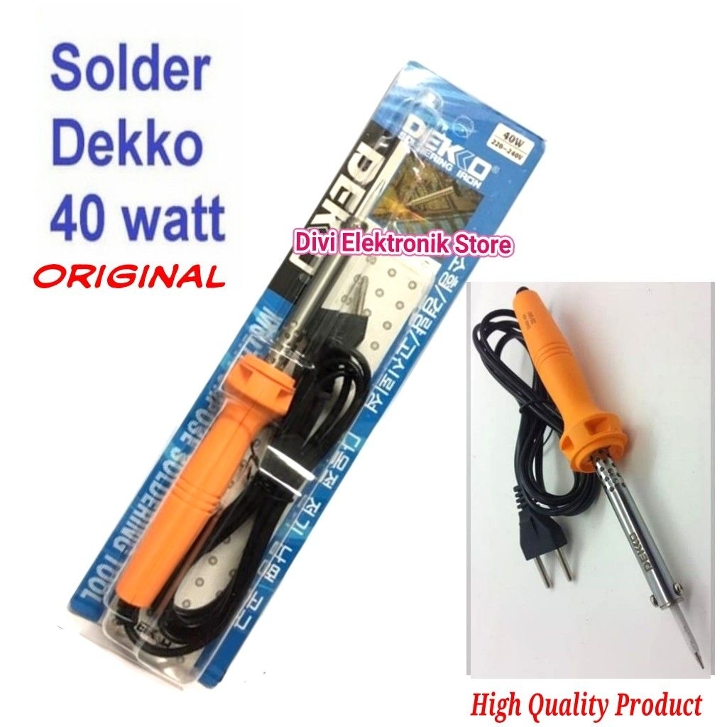 Solder Dekko 40 Watt Original