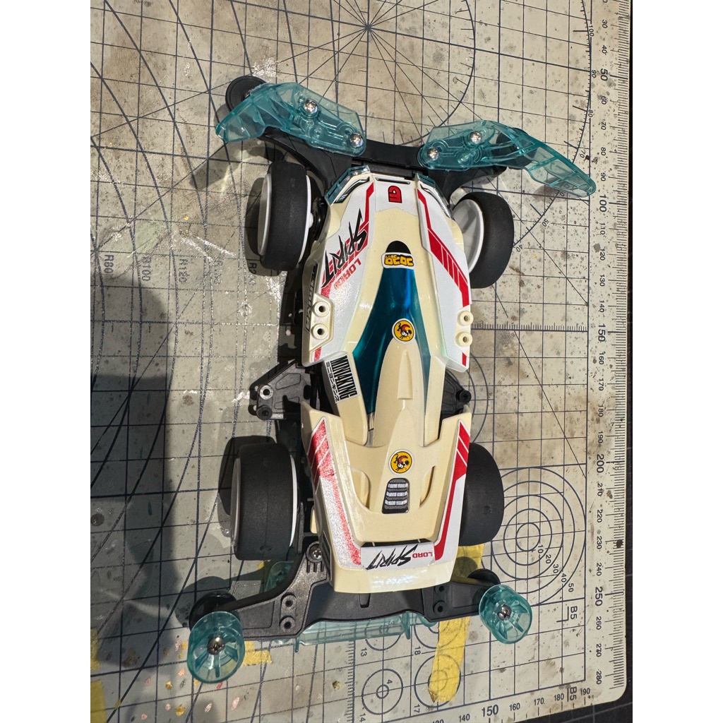 tamiya lord spirit rakit pajang tidak pernah di mainkan