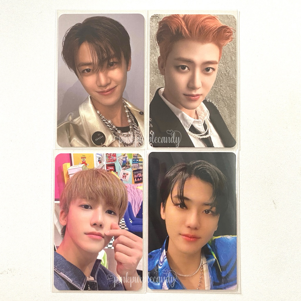 READY Official Photocard Pc Jaemin NCT Dream Luggage Dreaming Universe Tattoo Sticker Glitch Mode 4x