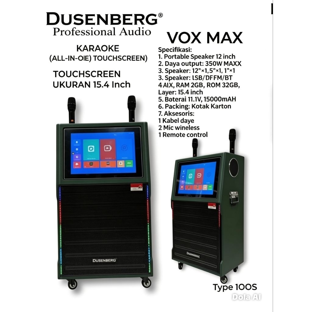 SPEAKER DUSENBERG VOX MAX