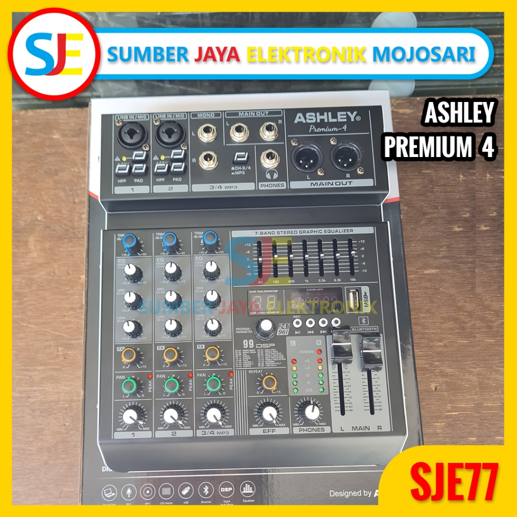 Mixer Ashley Premium 4 - Mixer Audio Ashley Premium 4 Original