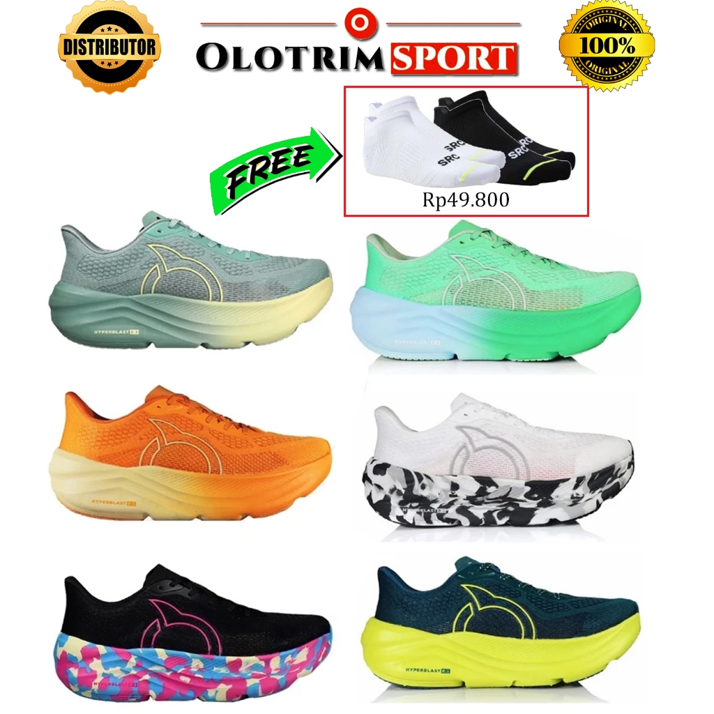 Sepatu Lari Running Ortus OrtusEight HYPERBLAST 2.1 Original