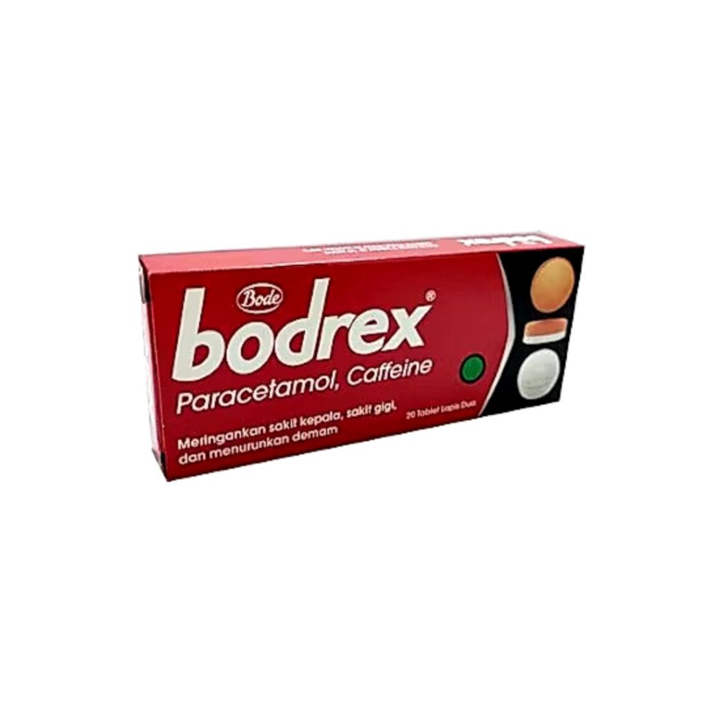 Obat bodrex tablet/ strip