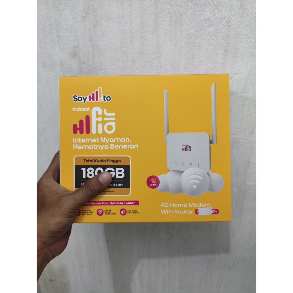 Hifi air Indosat 180GB Modem 4G