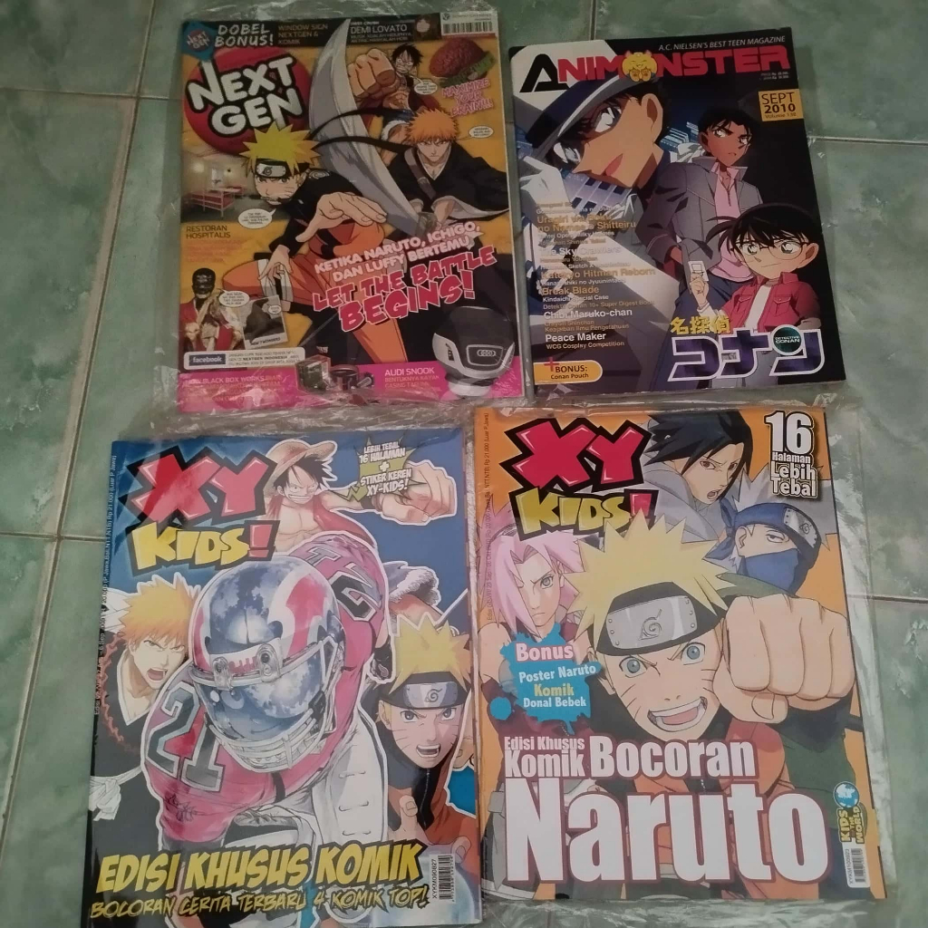 Majalah Buku Komik Animonster Hotgame XY Kids Next Game Game21 Gamestation