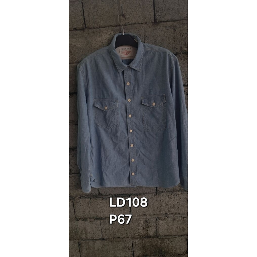 Kemeja Denim Dockers