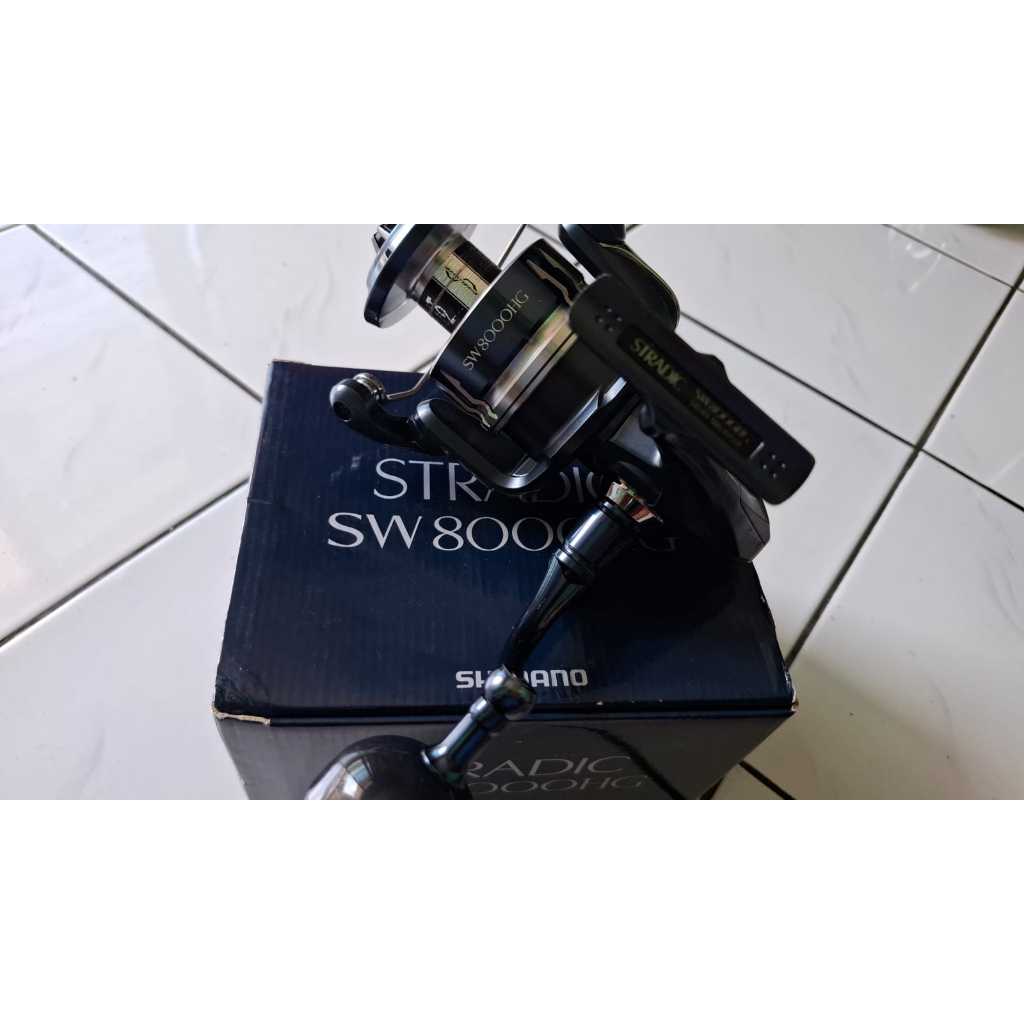SECOND SPINNING REEL SHIMANO STRADIC SW8000HG