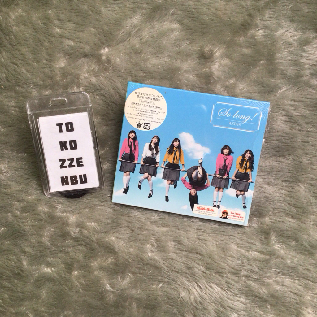 AKB48 So Long CD DVD Single