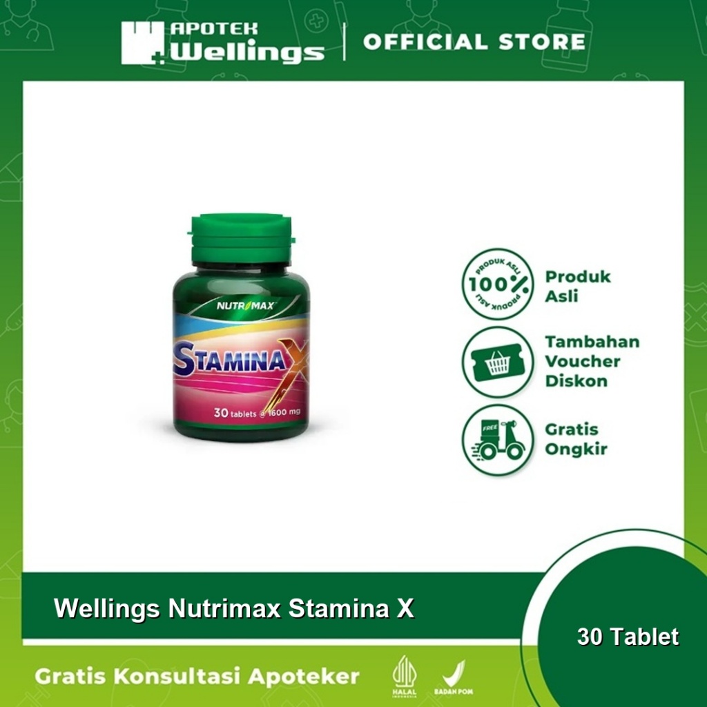 Wellings Nutrimax Stamina X 30 Tablet