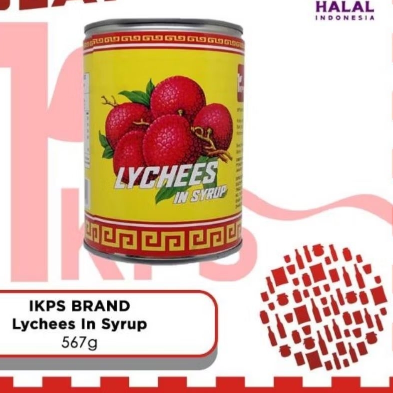 Leci Lychees Kaleng 567g Leci Kaleng Buah Leci 567gr