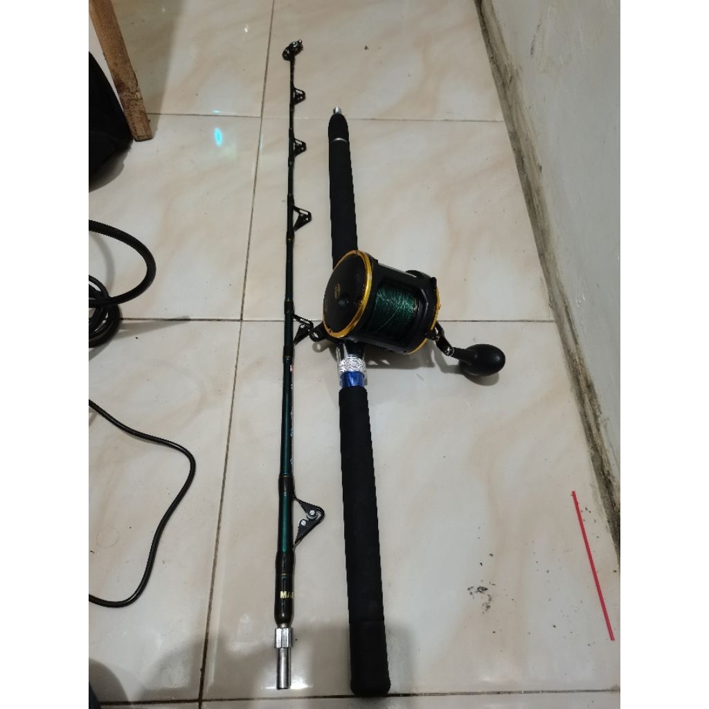 set trolling reel penn squall x joran maguro ocean