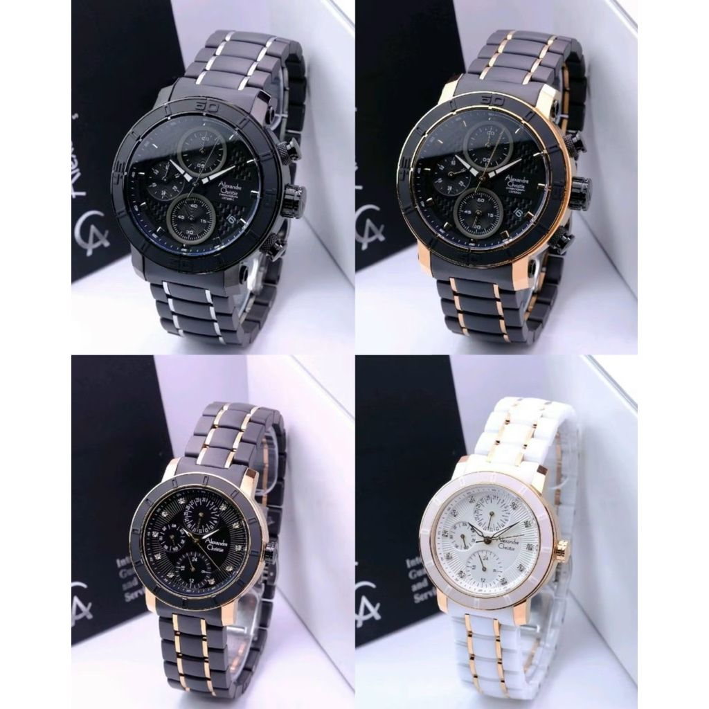 JAM TANGAN PRIA DAN WANITA ALEXANDER CHRISTIE AC 6292 AC6292 6292 ORIGINAL BERGARANSI RESMI 1TAHUN