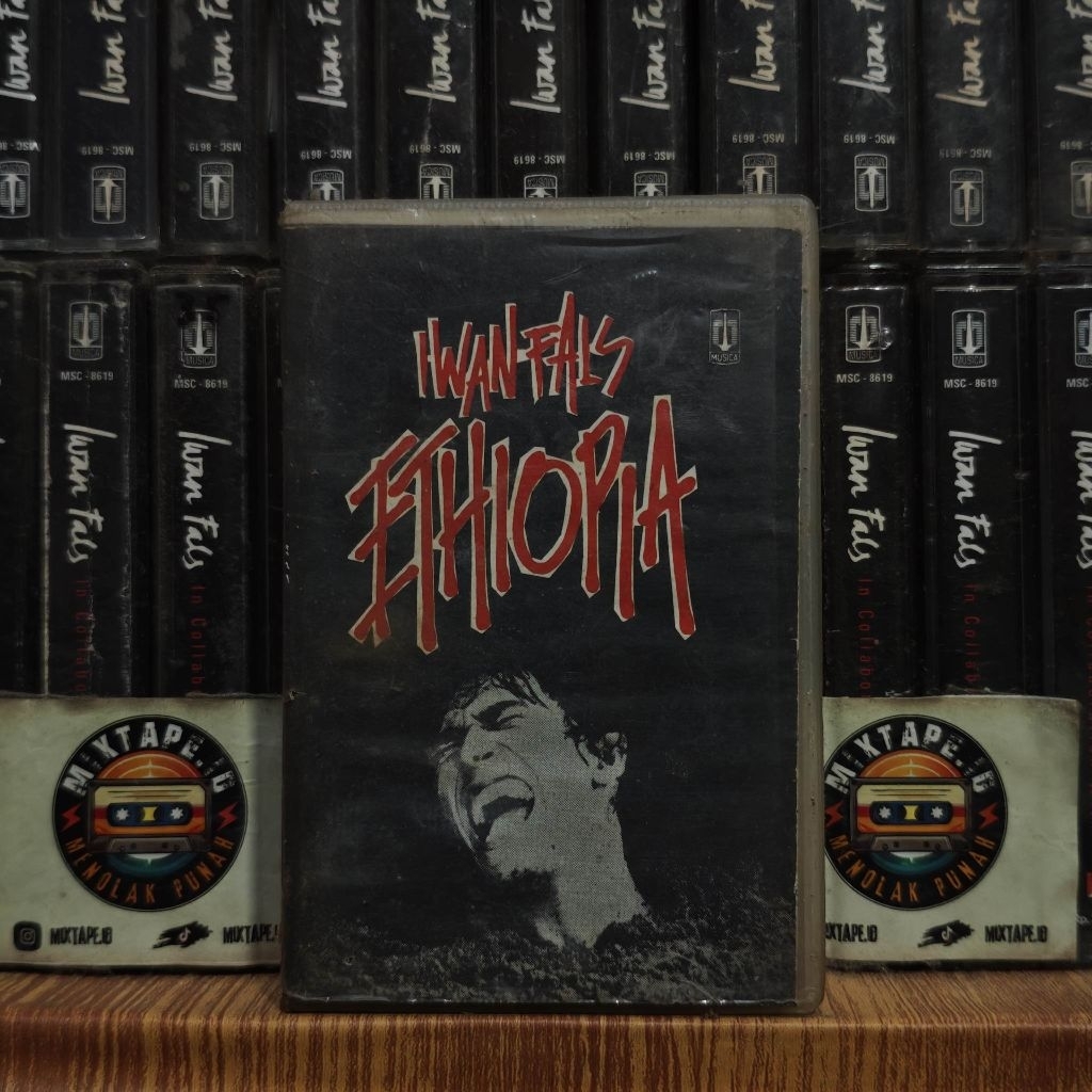 Kaset - Iwan Fals - Ethiopia - Radio Tape - Kaset Pita - Radio - Pemutar Kaset - Retro - Classic - C