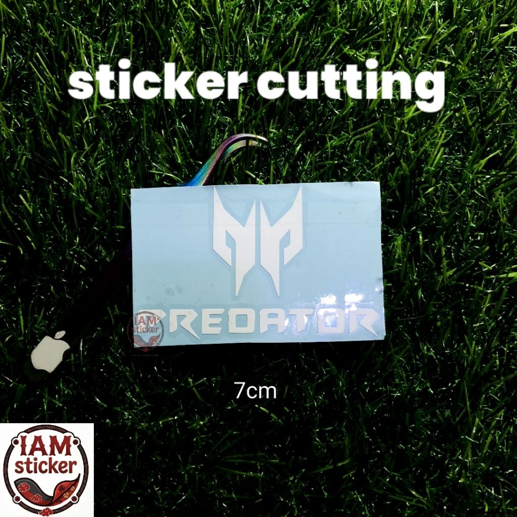 sticker cutting predator anti air, sticker helm/motor/laptop
