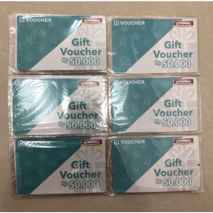 Voucher Indomaret 50 ribu