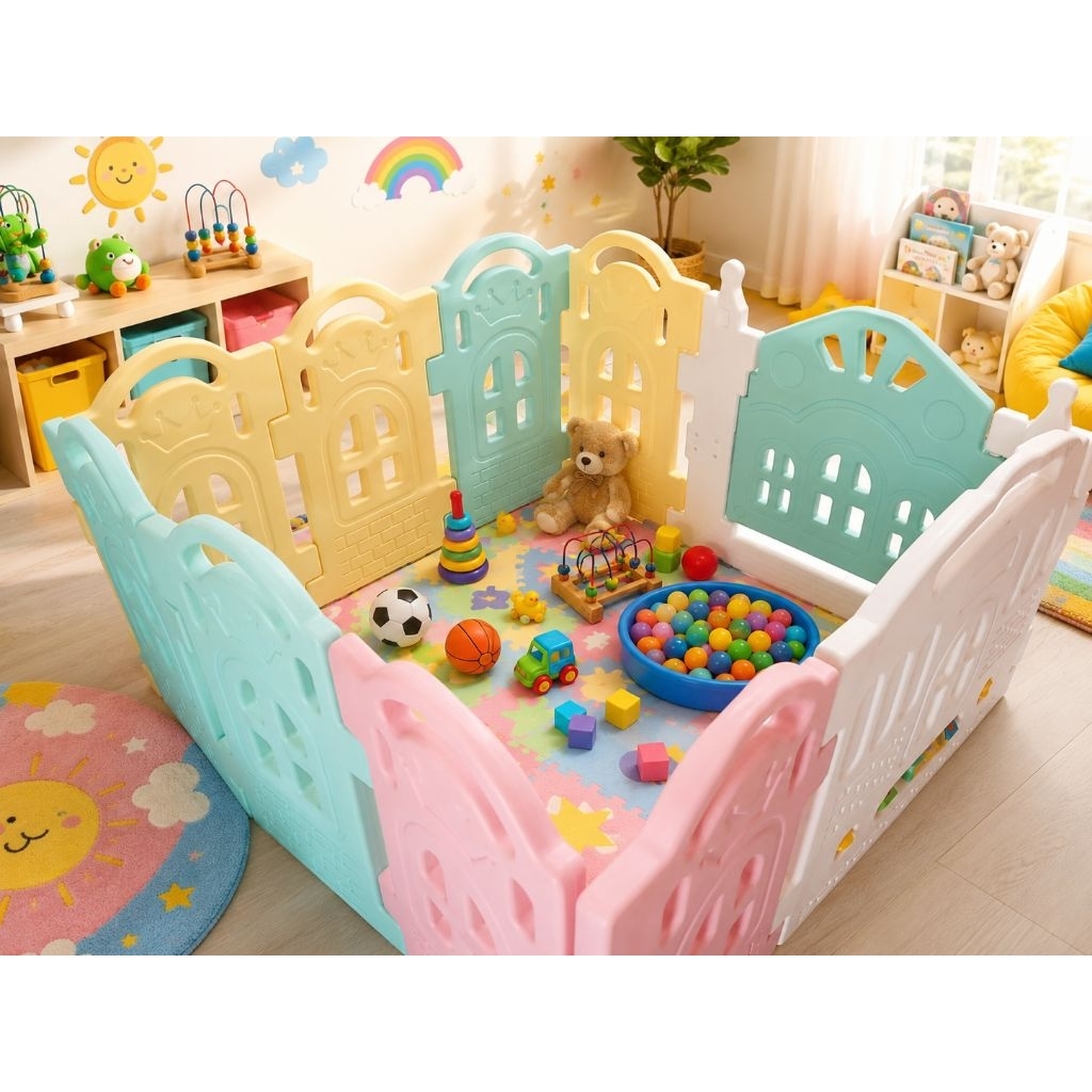 Preloved Play FENCE Pagar Bayi Second