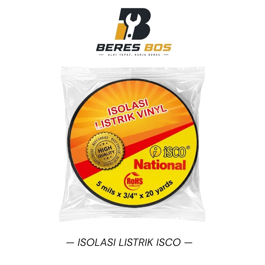 ISOLASI LISTRIK ISCO ANTI BAKAR