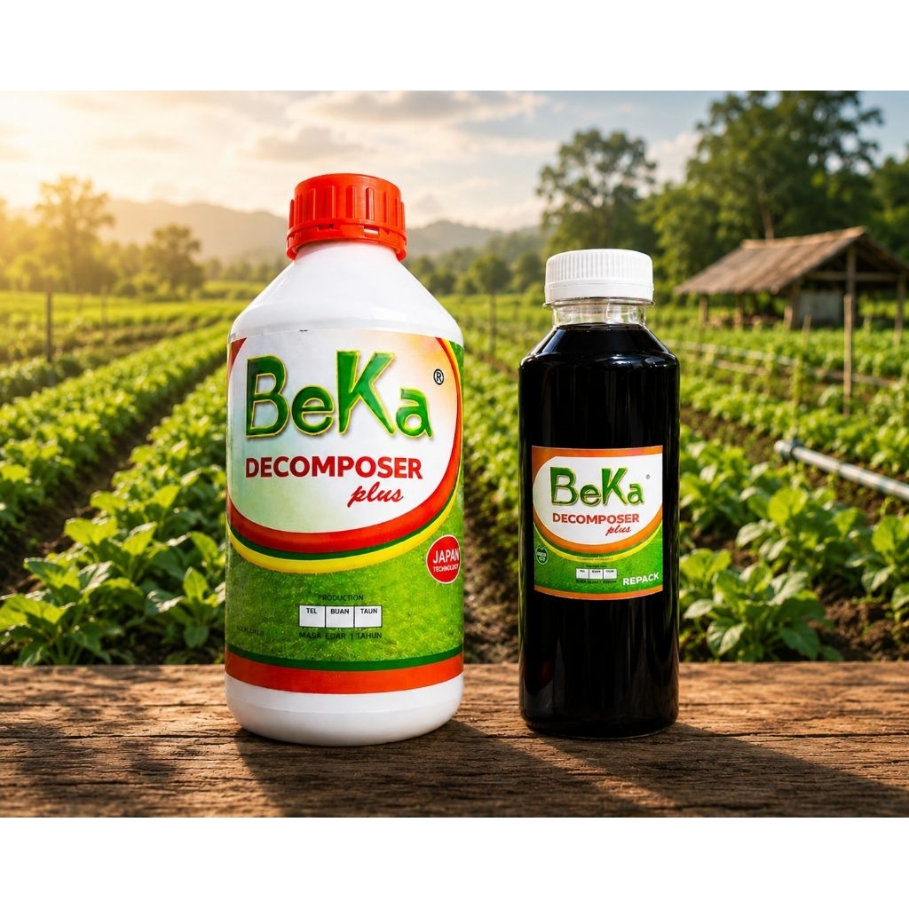 BeKa Decomposer Plus 250ml – Pengurai Organik Cepat, Tanah Lebih Subur