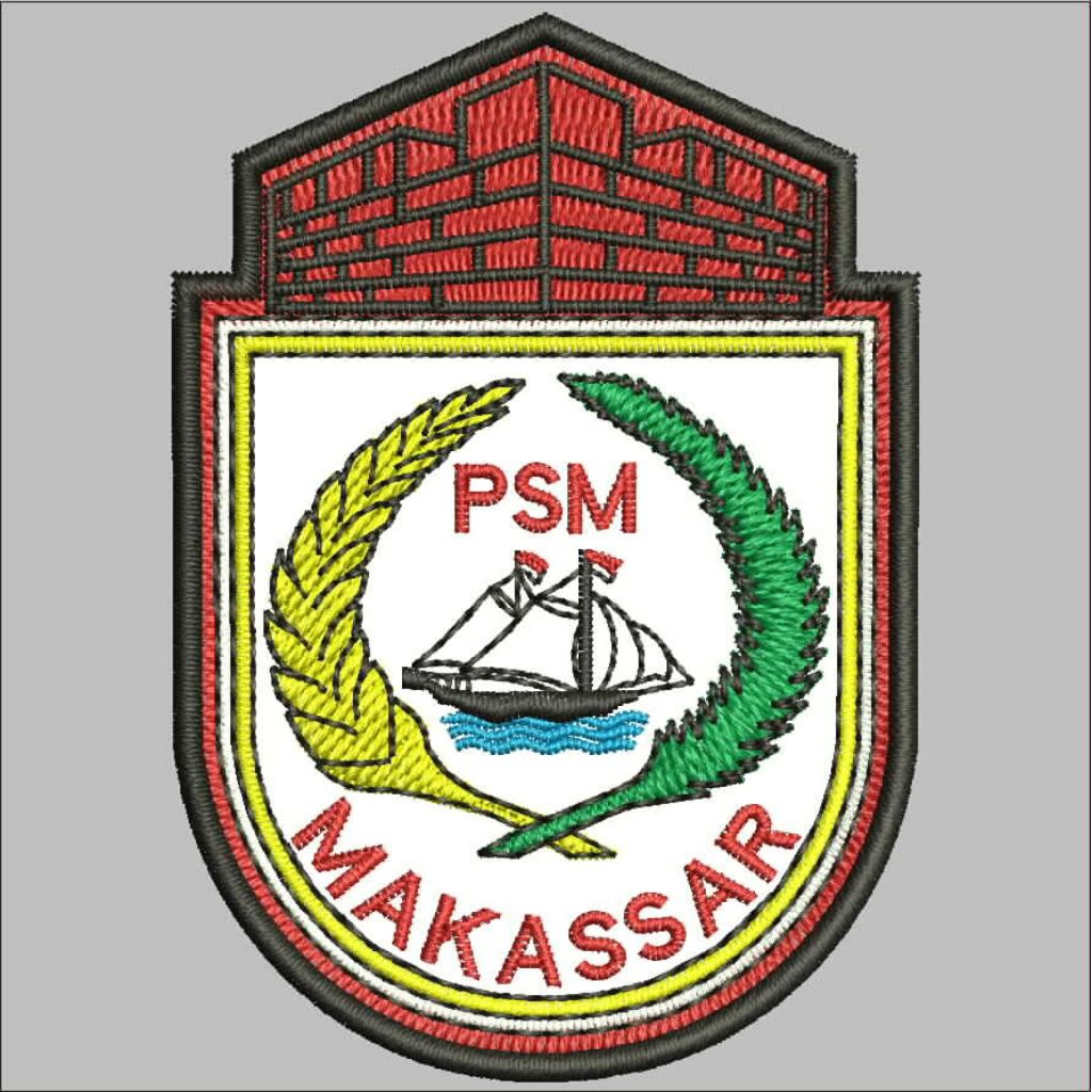 BROTHER PATCH : PSM MAKASAR FOOTBALL CLUB BERKUALITAS PREMIUM UKURAN 8CM