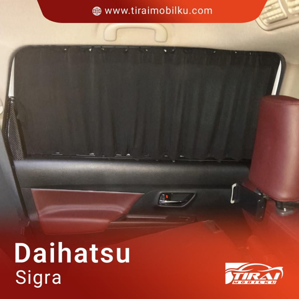 Tirai Mobil Gorden Mobil Premium Fullset Daihatsu Sigra
