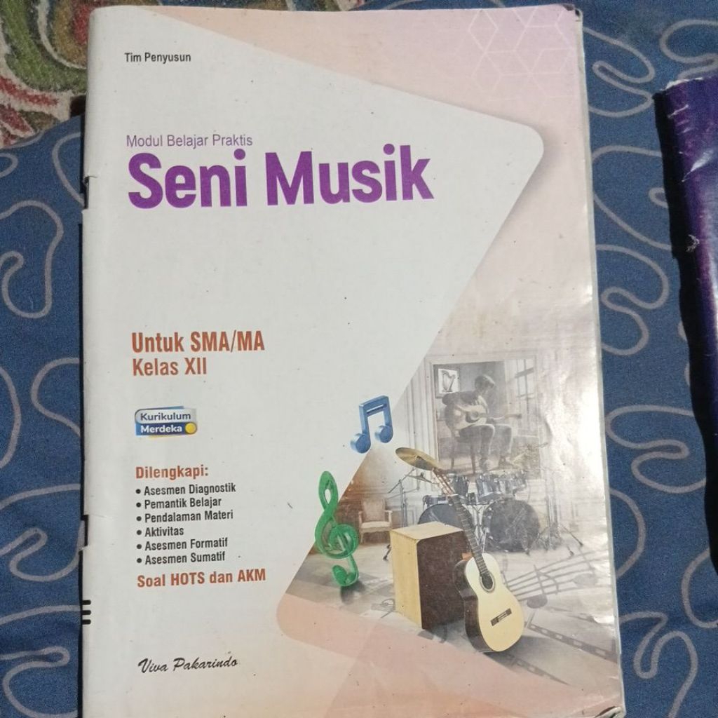 PRELOVED BUKU LKS KELAS 11 12 SMA/MA VIVA PAKARINDO KURIKULUM MERDEKA SENI MUSIK ,PJOK, PENDIDIKAN P