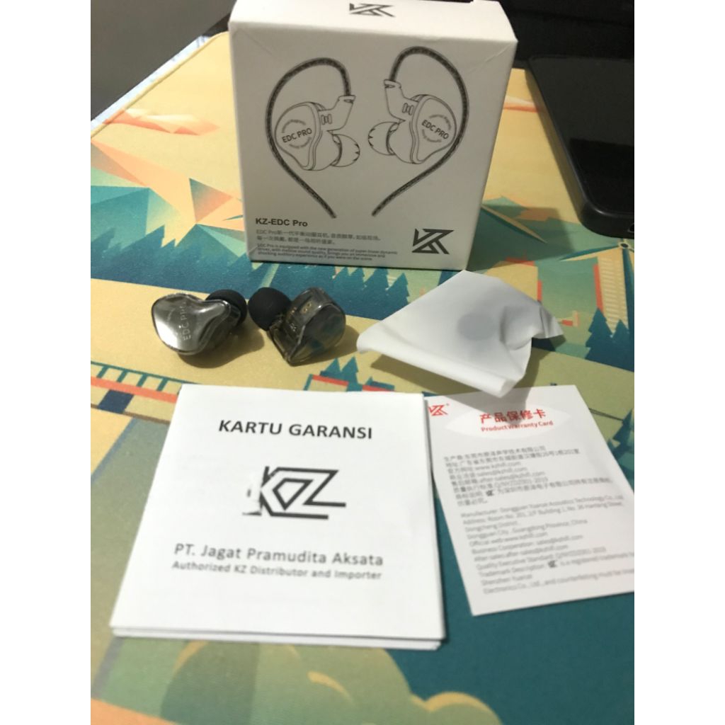 IEM KZ EDC Pro- IEM Only ( No Cable )