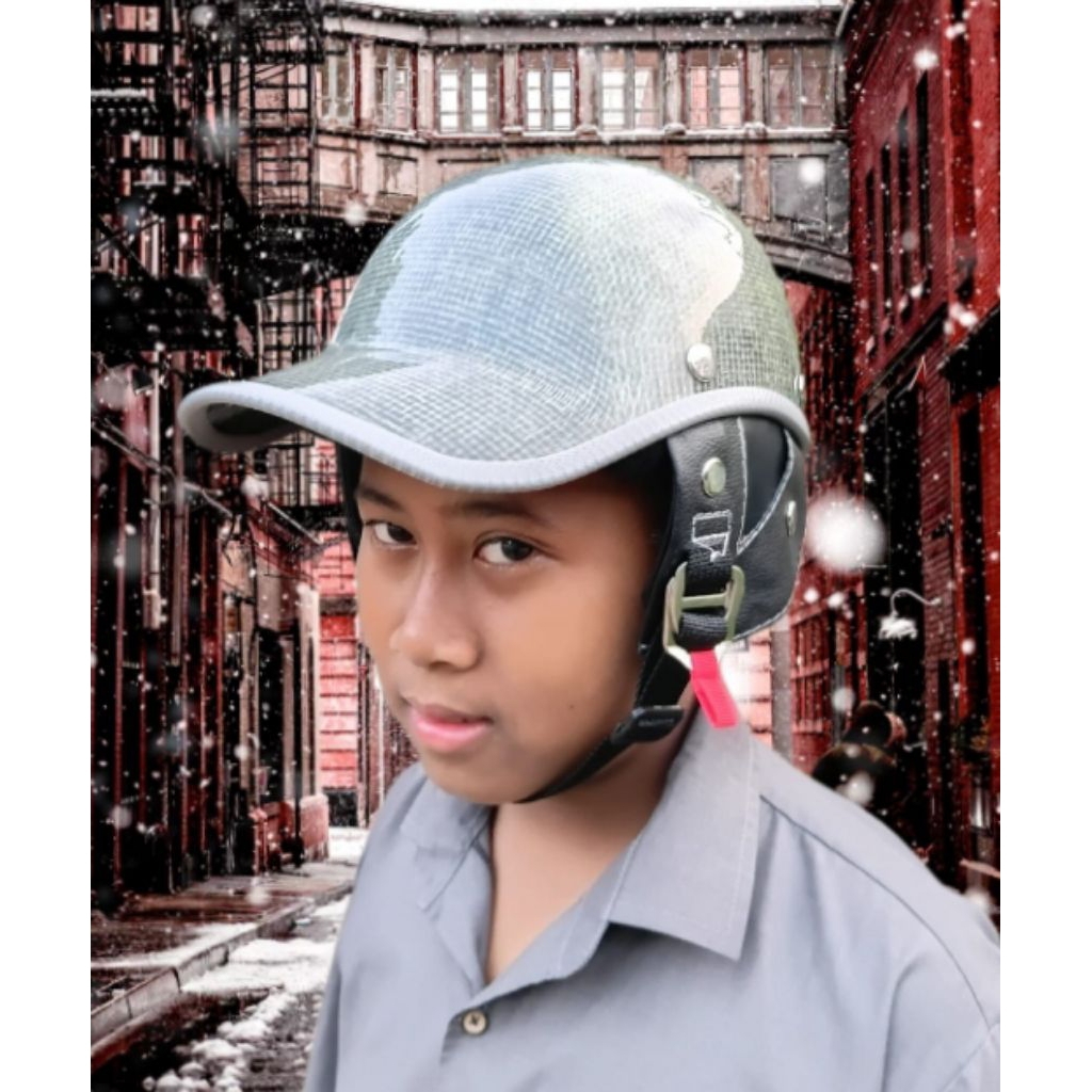 Mx700 HELLM TOPI ANAK/REMAJA BERSEPADAH.LISTRIK.SCUTER ISTIMEWA BERKUALITAS