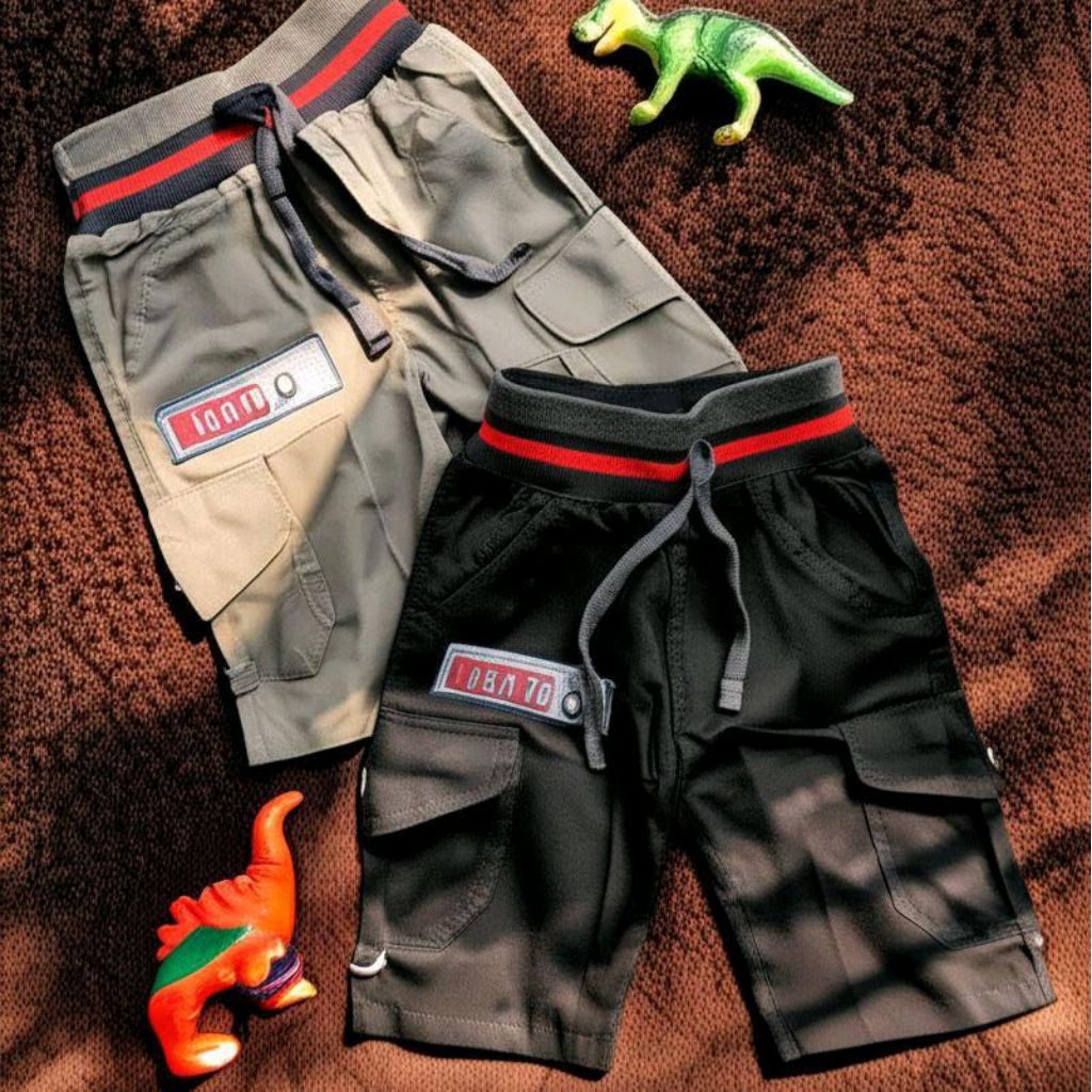 CELANA PENDEK CARGO ANAK unisex cowok & cewek