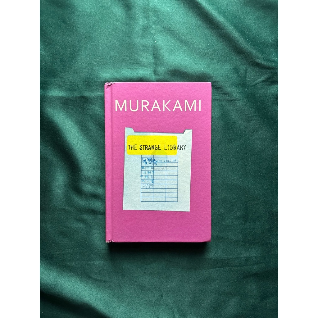 PRELOVED - Novel/Buku The Strange Library - Haruki Murakami (HC)