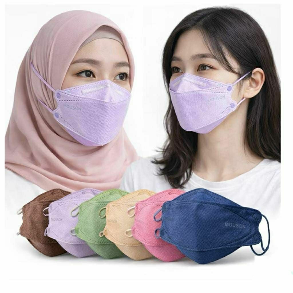 MASKER SENSI CONVEX MASK 4PLY ISI 2 EARLOOP MASKER DEWASA GRADE / MASKER KF94 GOOD QUALITY ECER