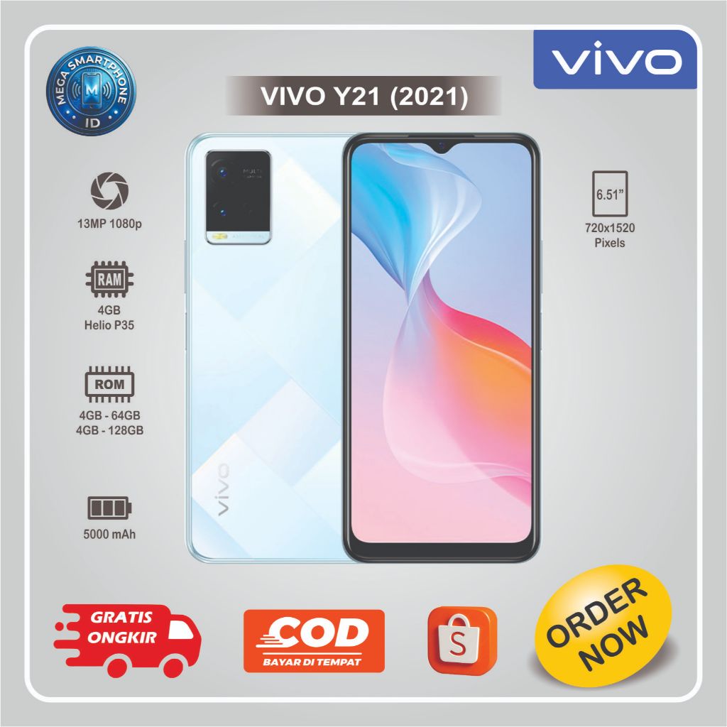 VIVO Y21 | HP Second batangan