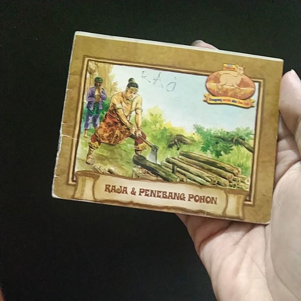 KOMIK DONGENG DANCOW RAJA DAN PENEBANG POHON