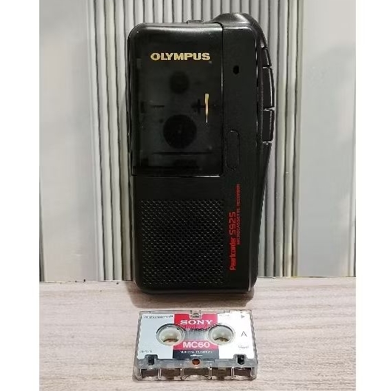Micro Cassette Corder OLYMPUS S925 Mini Tape Recorder