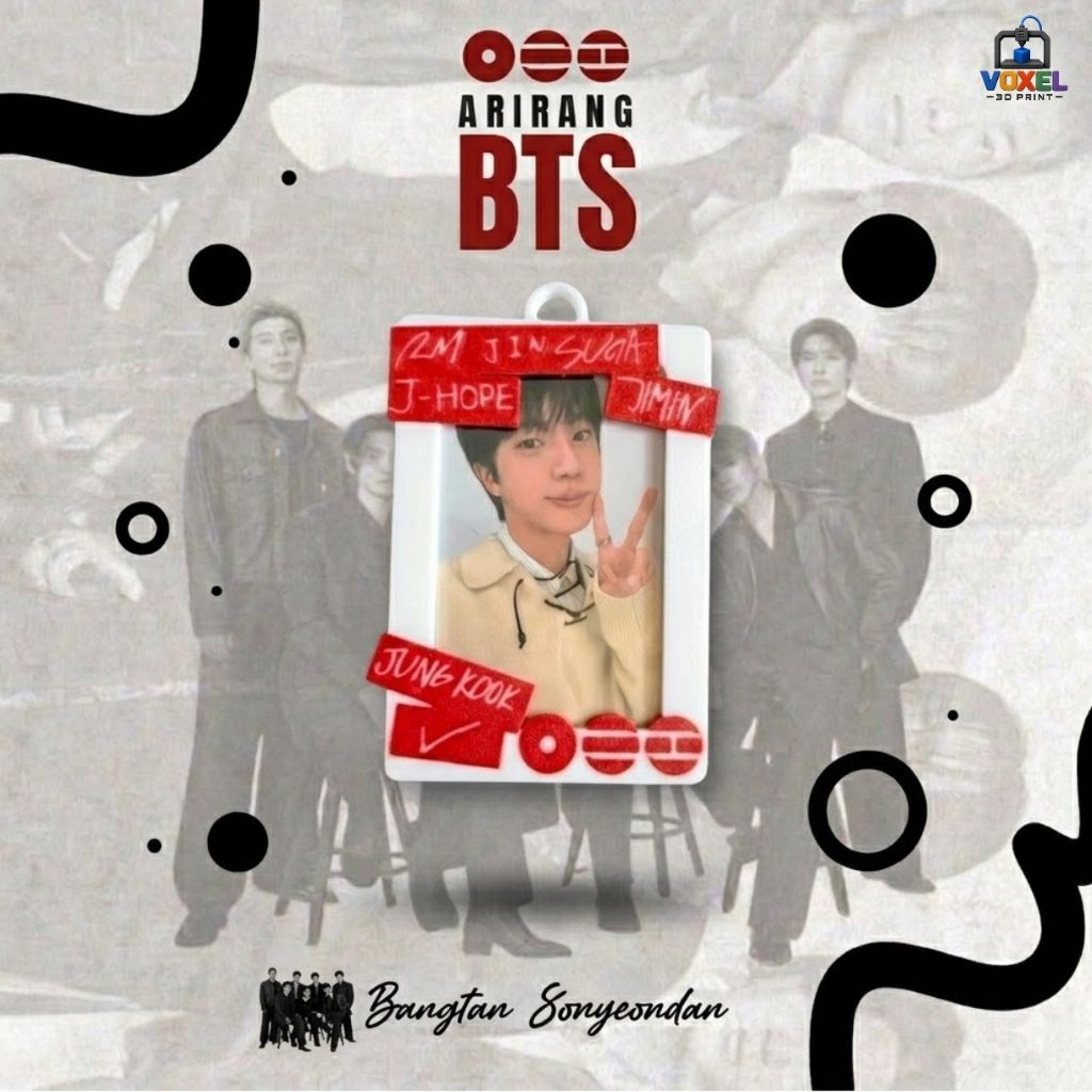 Photocard Holder BTS ARIRANG EDITION  3D Print