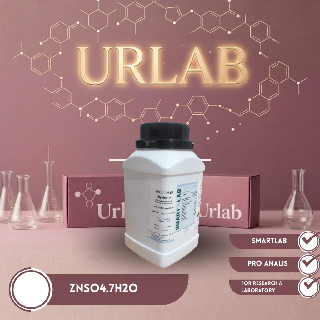 ZnSO4.7H2O 1gr analis smartlab / zinc sulphate heptahydrate/ zink sulfat heptahidrat