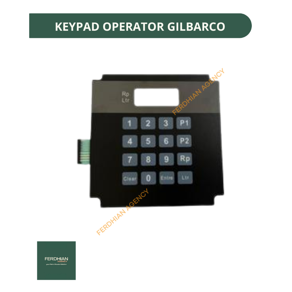 KEYPAD GILBARCO PENDEK - KEYPAD GILBARCO