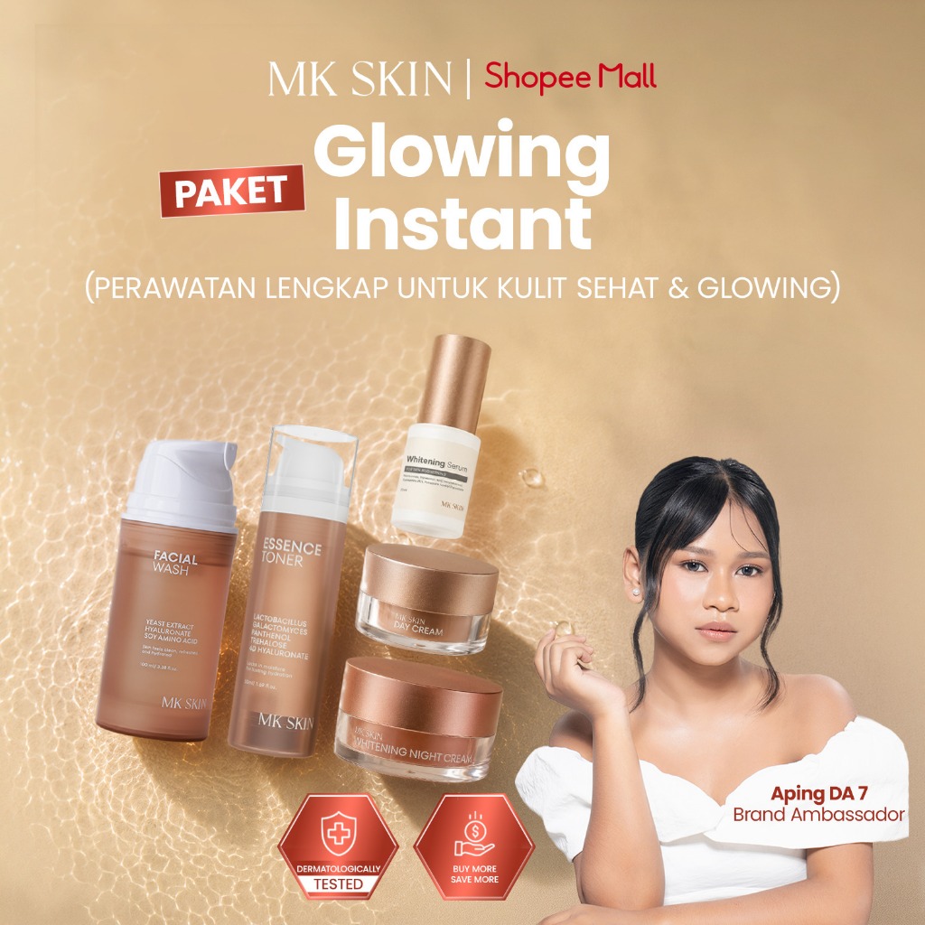 MK SKIN - Paket Glowing Instant