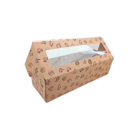 Box Kue Kotak Packaging Hampers Jendela Mika