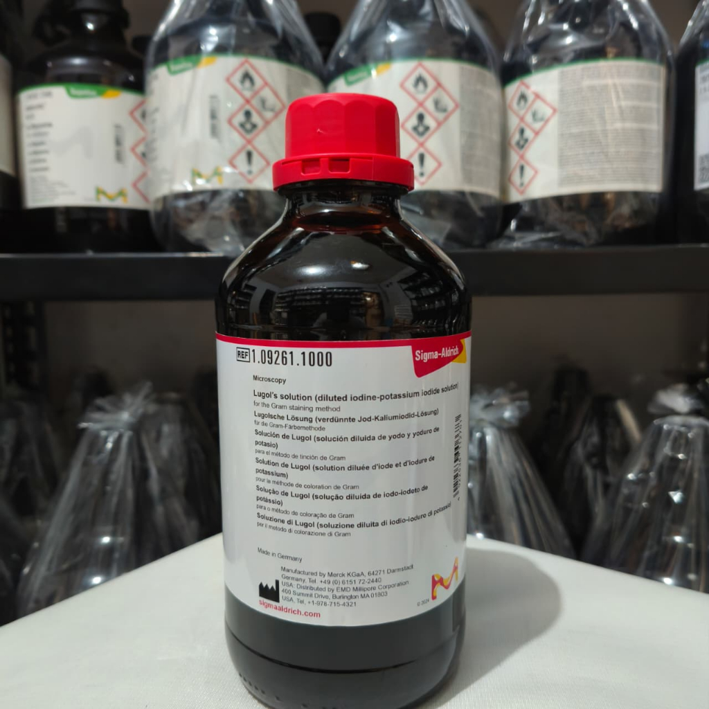 LUGOL'S SOLUTION / 1L ORIGINAL / FOR SYNTHESIS MERCK 109261