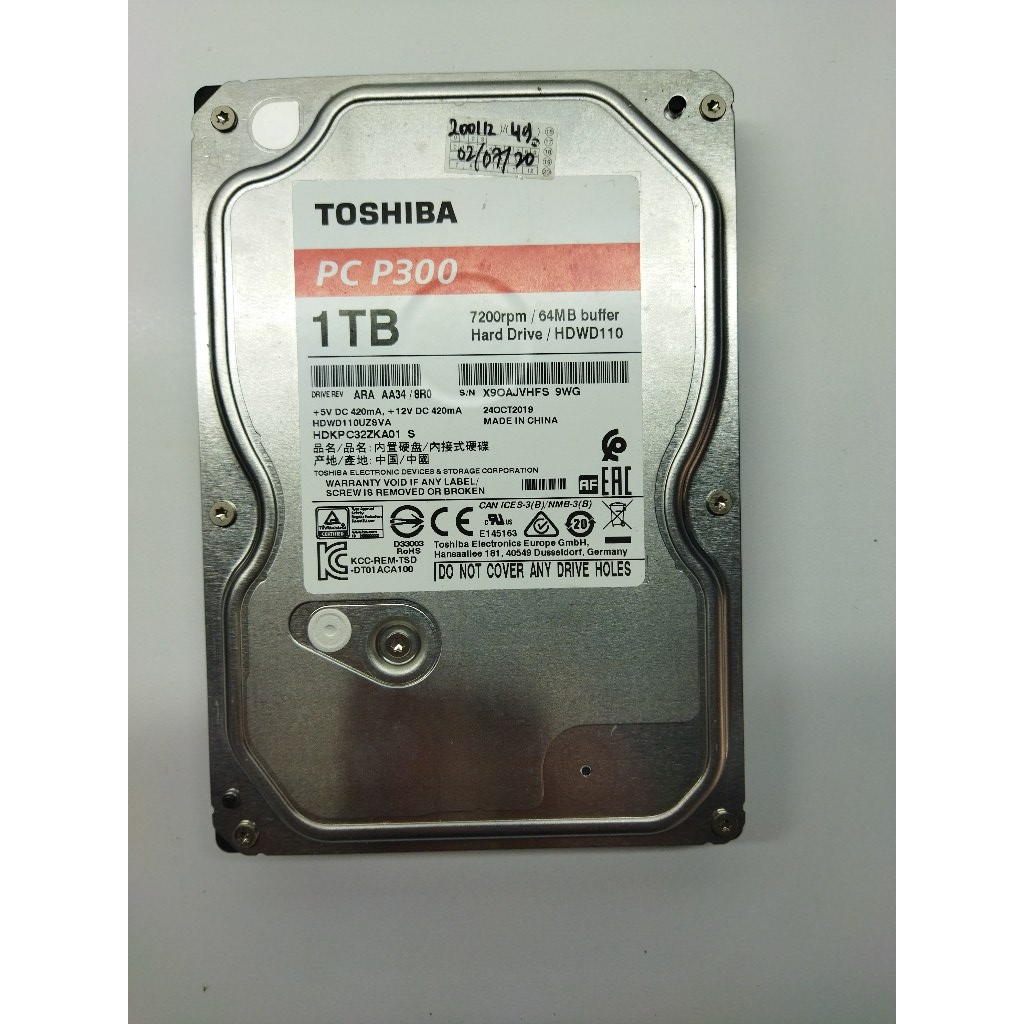 Hardisk  PC  1TB