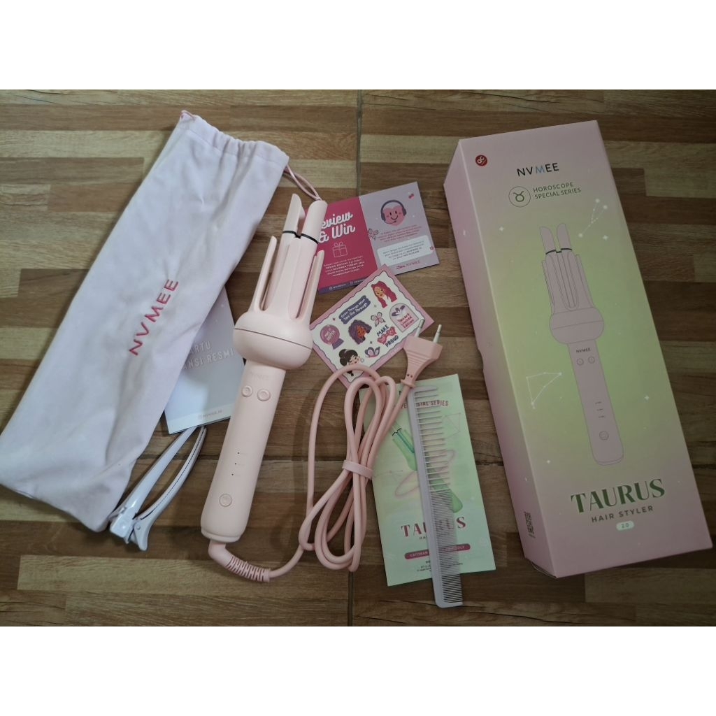 Preloved Catokan NVMEE TAURUS 2.0 Pink NO MINUS FULL SET