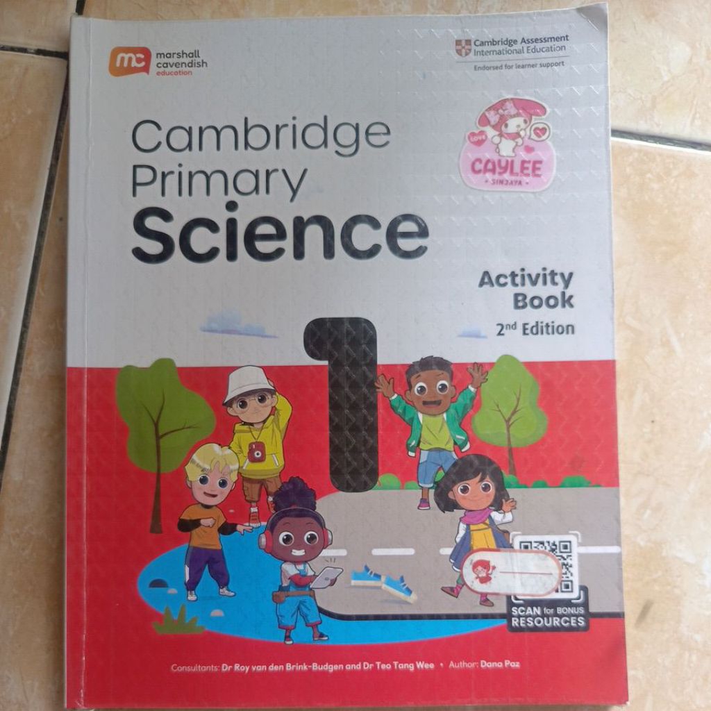 BUKU CAMBRIDGE PRIMARY SCIENCE ACTIVITY BOOK 2nd EDITION