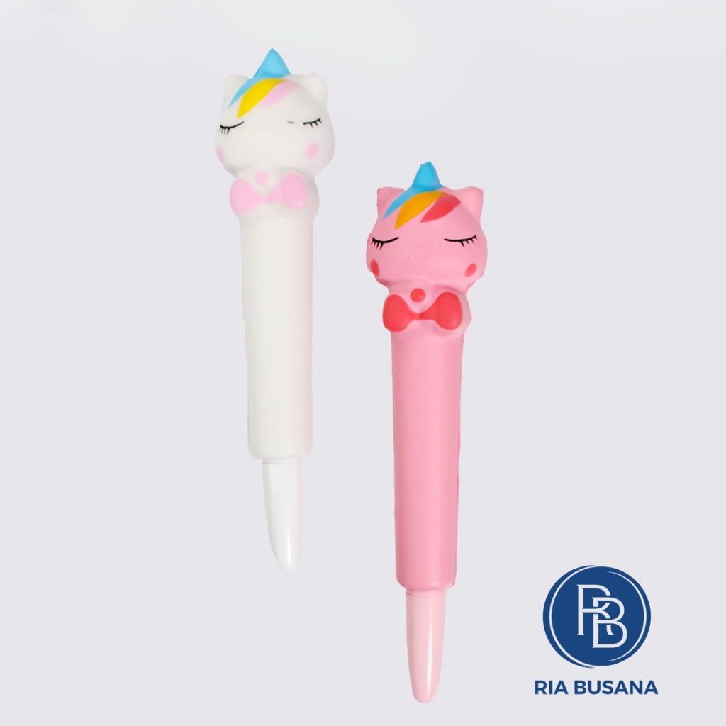 Ria Busana - Thatya - Ballpoint Squishy Lucu Pulpen Karakter Lucu Squishy