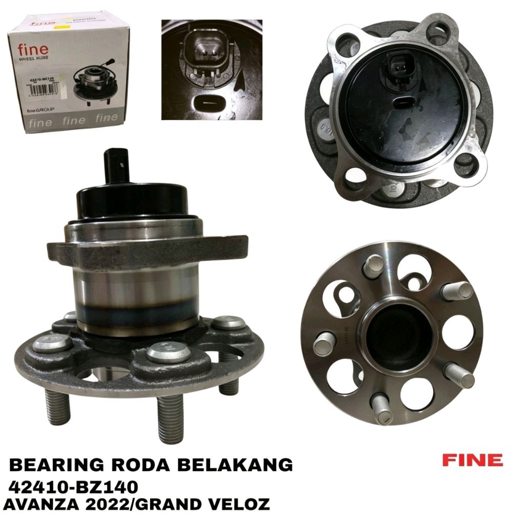 BEARING RODA BELAKANG AVANZA 2022/GRAND VELOZ 42410-BZ140 FINE