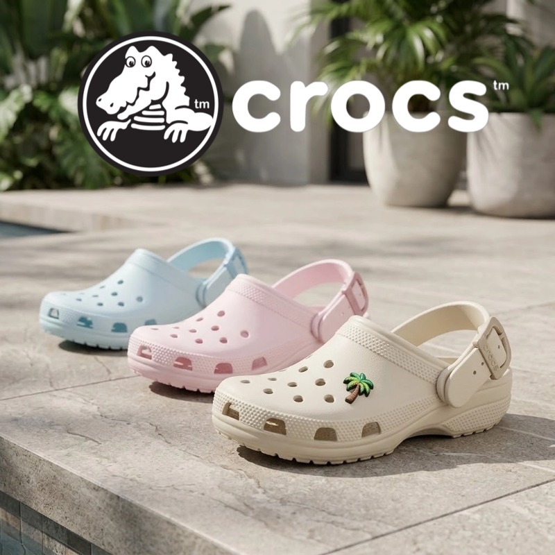 [COD] Original Crocs Classic Buckle Unisex Clog,sandal crocs wanita Classic Clog