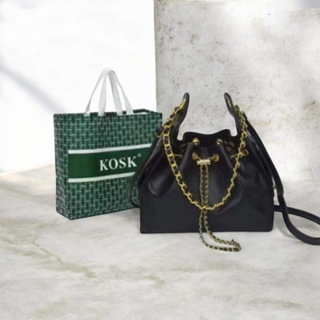 Tas Cendol KOSK tas serut rantai selempang dan shoulder