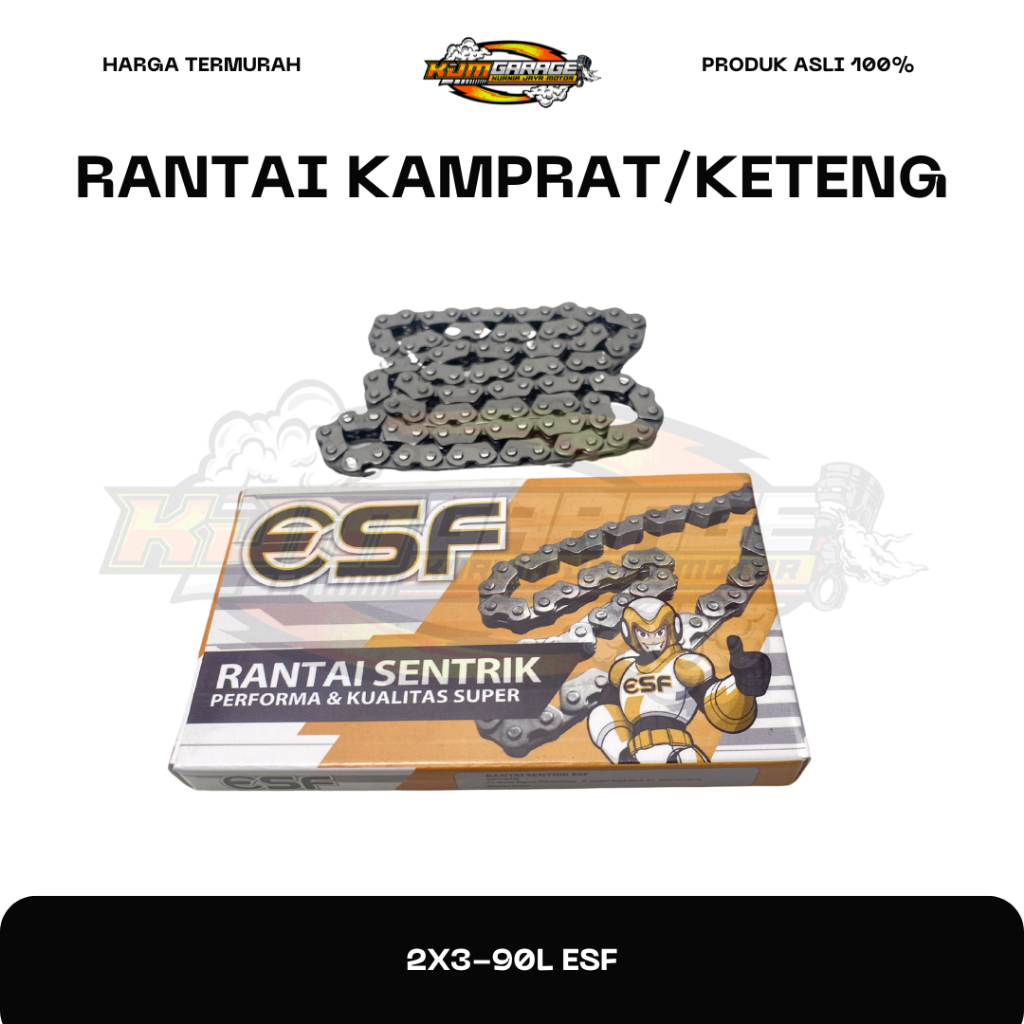 Rantai Keteng/Rantai Kamprat 2x3-90L ESF