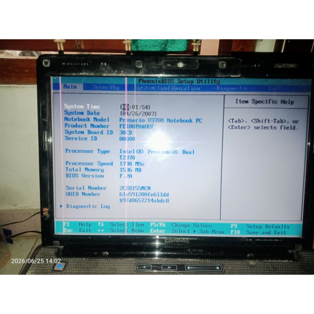 Compaq v3700
